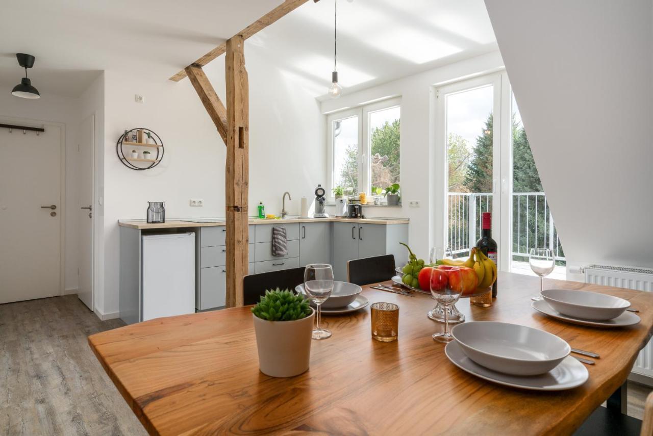 Cassel Lofts - Stilvolles Loft Im Gruenen Mit Balkon Nahe Vw-Werk Lägenhet Exteriör bild