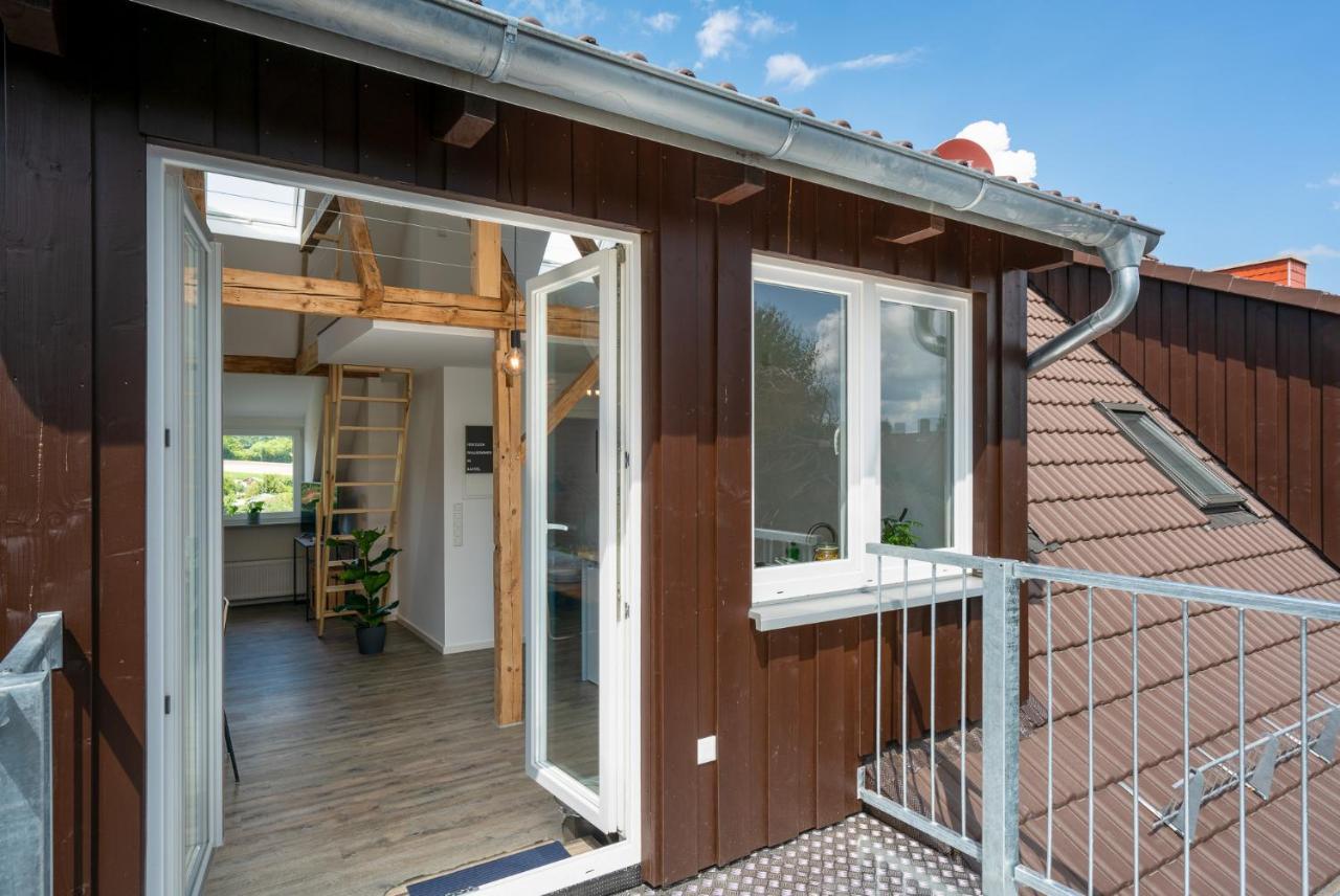 Cassel Lofts - Stilvolles Loft Im Gruenen Mit Balkon Nahe Vw-Werk Lägenhet Exteriör bild